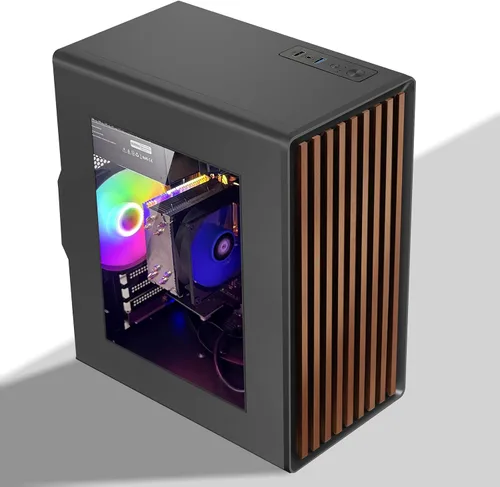Miniatura 8 de Computadora de Escritorio Torre PC, Intel Core i7-4770-3.4GHz, RAM DDR3 de 16 GB, disco duro SSD M.2 de 512 GB, ventilador RGB x 3, Wi-Fi 6.0, USB