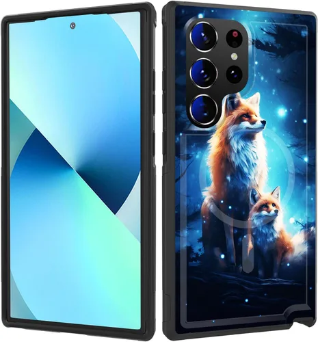 Miniatura 227 de Funda magnética para Galaxy A16 5G, [compatible con MagSafe] [protección contra caídas de grado militar] Funda resistente a prueba de golpes