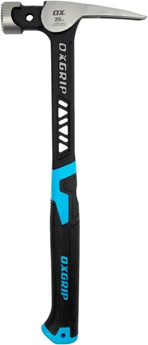 Miniatura 14 de OX Pro Ultrastrike Martillo de trineo de 3 lb con amortiguación de vibraciones, cuello puenteado y empuñadura ergonómica antideslizante