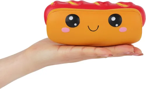 Miniatura 10 de Anboor - Peluche con forma de taco, lento, de levantamiento lento, juguete para niños, suave, forma de tacos mexicanos, perfumados, alivio