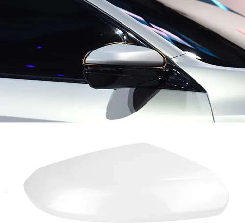 Miniatura 9 de Moonlinks Compatible con cubierta de espejo lateral del lado del pasajero para Honda Civic 2016-2021, negro brillante para Civic de 10ª