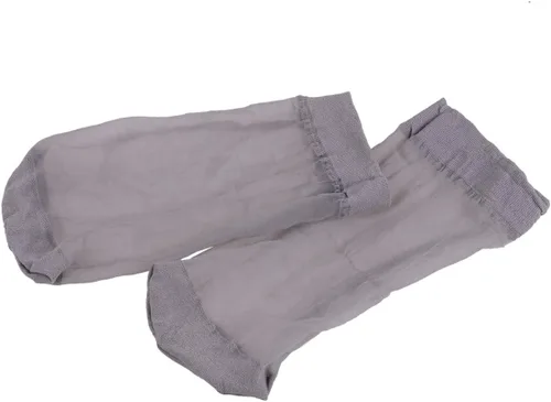 Miniatura 4 de iiniim 3 pares de calcetines delgados para hombre, de seda, transparentes, hasta el tobillo, elásticos, frescos para el verano