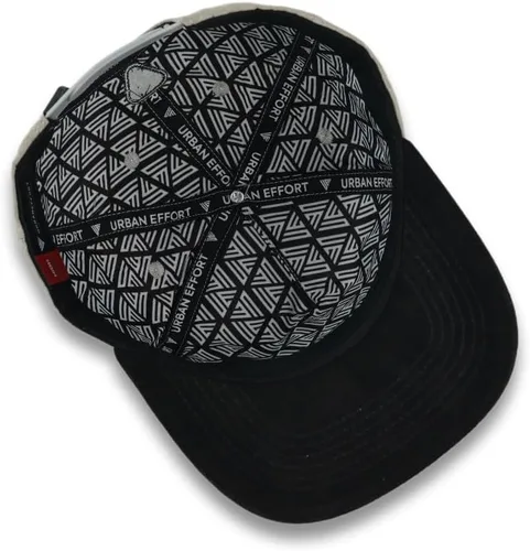 Miniatura 179 de Urban Effort Gorra trasera de malla, para hombres y mujeres, gorra de béisbol de 5 paneles, gran cierre a presión para caza y senderismo