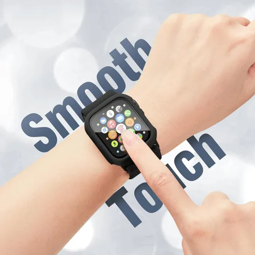 Miniatura 5 de Bandas elásticas compatibles para correa y carcasa de Apple Watch de 40mm 44mm 41mm 45mm 42mm 46mm, correas deportivas de nailon Solo Loop