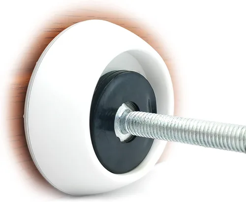Miniatura 8 de vmaisi Protector de pared para puerta de bebé, protege las paredes y puertas de las puertas de mascotas y perros, puerta montada a presión
