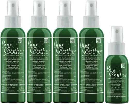 Miniatura 12 de Bug Soother Spray - Paquete familiar grande – Repelente y disuasorio natural de insectos, mosquitos y mosquitos – Spray seguro para adultos, niños