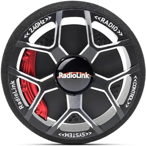 Radiolink Transmisor RC con eje D de metal para volante Radiolink RC4GS/RC6GS/RC8X, para DUMBORC X4/X5/X6PM/X10PM, para transmisor RC