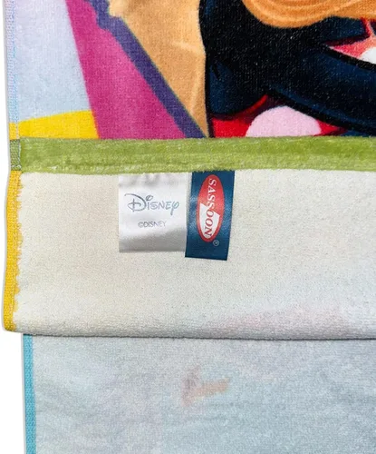 Miniatura 4 de Disney Pink Dress and Purse Flowers Sweet, Chic and Unique Poncho Toalla con capucha (amarillo)