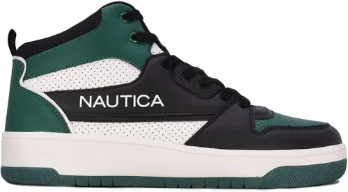 Miniatura 2 de Nautica Tenis de moda para hombre, con cordones, estilo baloncesto, zapatos para caminar