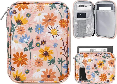 Miniatura 9 de TiMOVO Funda protectora para tablet de 6 a 7 pulgadas para libros electrónicos Paperwhite/Colorsoft Signature Edition, funda protectora con bolsillo