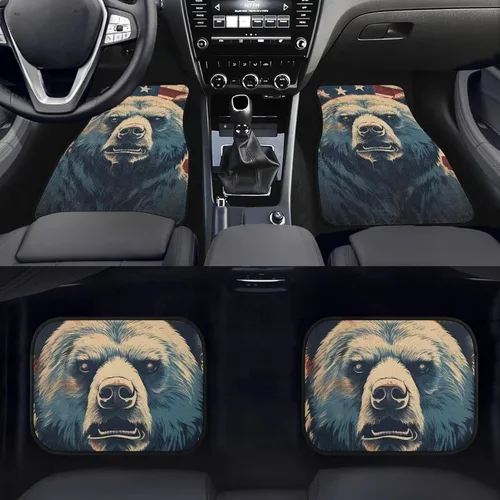 4 alfombrillas delanteras y traseras para automóvil, SUV, furgoneta y camión, protección de suelo para todo tipo de clima, juego de accesorios para