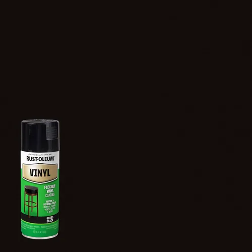 Miniatura 4 de Rust-Oleum 1909830 Specialty - Pintura en aerosol de vinilo, 12 onzas, color negro