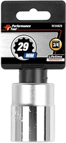 Miniatura 36 de Performance Tool W34855 - Llave de vaso estándar de 12 cantos de 3/4" 55mm