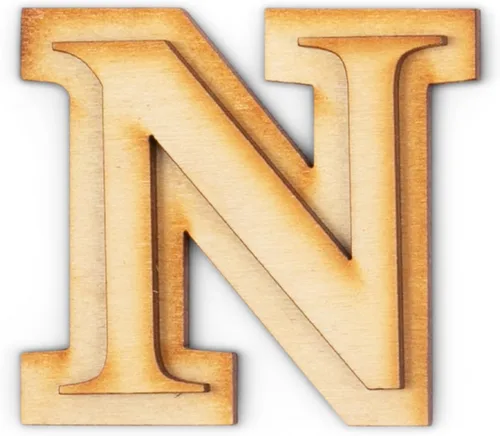 Miniatura 8 de Paquete de 2 letras griegas oficiales de madera para manualidades, Delta - Fuente clásica de 2 pulgadas, letras griegas de madera de doble capa
