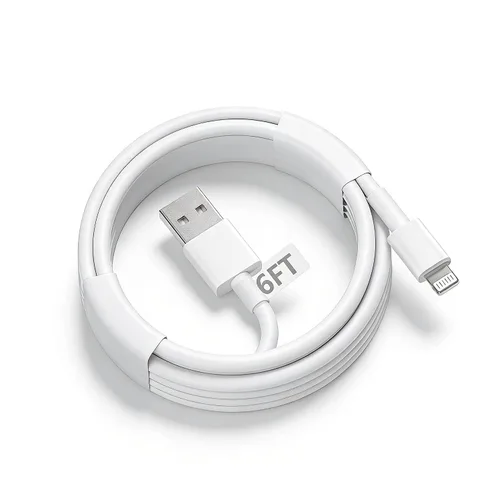 Miniatura 9 de [Certificado MFi de Apple] Cable USB A a Lightning corto de 3.3 pies, cable USB Carplay para automóvil, cable de carga Lightning compatible