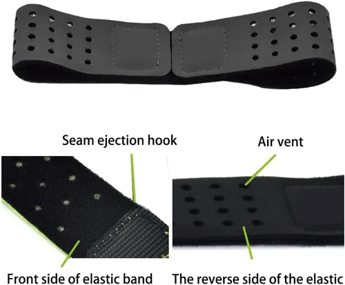Miniatura 4 de 3 correas de repuesto para monitor de frecuencia cardíaca, correa de repuesto ajustable para monitor de frecuencia cardíaca para actividades