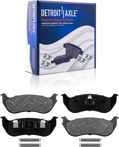 Miniatura 84 de Detroit Axle - Pastillas de freno traseras para Kia Sportage 2017-2022, Hyundai Tucson 2016-2021, pastillas de freno de cerámica 2018 2019 2020