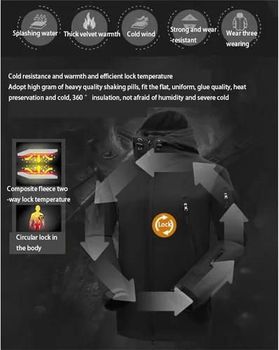 Miniatura 5 de Conjunto de traje de esquí de dos piezas para hombre, impermeable, resistente al viento, con capucha, abrigo de nieve, 2 piezas, trajes de nieve