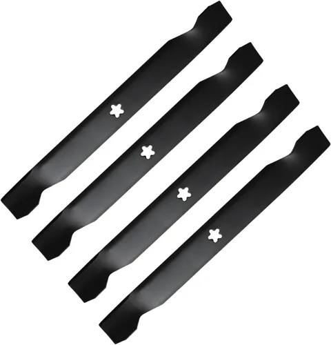 Miniatura 8 de Paquete de 2 cuchillas de repuesto para cortacésped Craftsman Husqvarna Poulan 127843 138498 138971 532127843 532138498 532138971, compatible