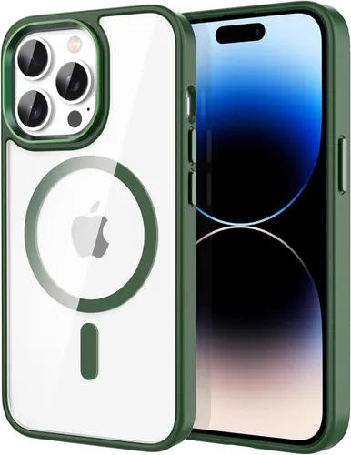 Miniatura 29 de CACOE Funda magnética para iPhone 12 y iPhone 12 Pro de 6.1 pulgadas - Compatible con MagSafe y soporte magnético para teléfono en el automóvil,