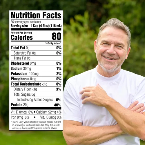 Miniatura 2 de Gelateína Naranja: 0.71 oz de proteína. Sin azúcar. Ideal para dietas de líquidos claros, dificultades para tragar, bariátrica, diálisis