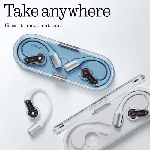 Miniatura 6 de Nothing Auriculares de oído (abierto) ultraligeros con ganchos ajustables para los oídos, conexión multipunto Bluetooth auriculares con tecnología