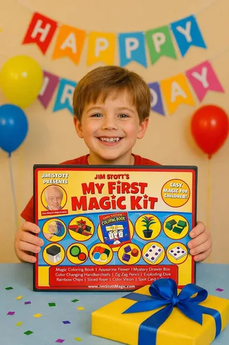 Miniatura 8 de Kit de magia “My First Magic Kit” de Jim Stott's, perfecto para principiantes y niños de todas las edades