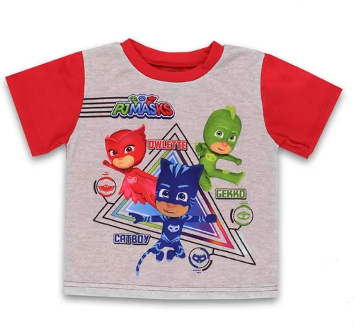 Miniatura 3 de PJ Masks - Conjunto de 2 pantalones de manga corta para niños