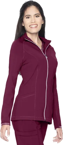 Miniatura 2 de Urbane Impulse Slim Fit Extreme Stretch - Chaqueta de 2 bolsillos para mujer 9742 Wine SML Vino S