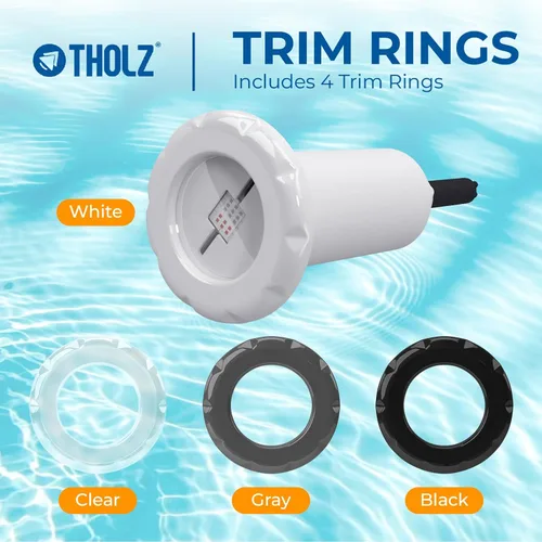 Miniatura 5 de Tholz® Luz de piscina RGBW - LED ultra brillante - Fácil instalación - Luz de piscina enterrada (10 W, cable de 50 pies)