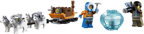 Miniatura 6 de LEGO City Artic helicóptero grúa 60034 juguete para armar (suspendido por el fabricante)