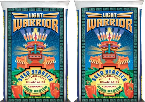 Miniatura 7 de FoxFarm Light Warrior Seed Starter - Medio de cultivo de semillas, 1 pie cúbico, beneficioso para la germinación de semillas y el desarrollo
