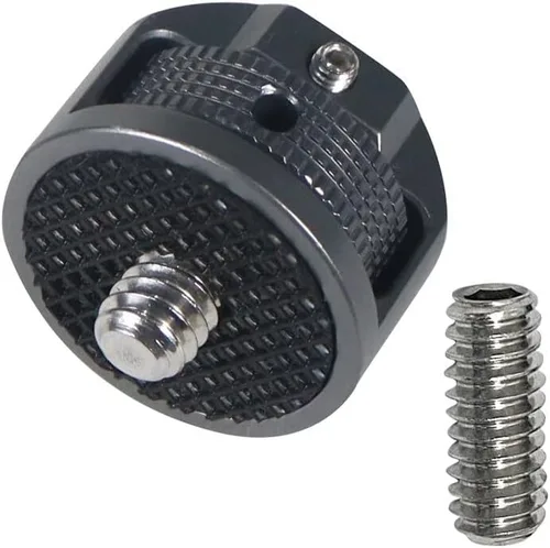 Miniatura 8 de Adaptador giratorio Cámara de 1/4 pulgadas 360° para bolsillo 2 FIMI Palm 2 trípode cabeza de bola jaula de brazo mágico Rig Soporte de luz flash