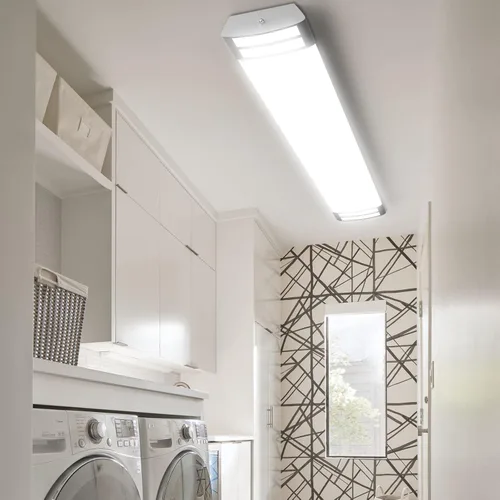 Miniatura 6 de AntLux - Lámparas LED de montaje empotrado de 4 pies, 40 W, 4500 lúmenes, 4000 K, luz blanca neutra, 48 pulgadas, iluminación lineal de techo