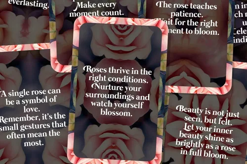 Miniatura 6 de Ibiza Tarot El amoroso oráculo de las rosas - Un viaje a través de pétalos y espinas - Herramientas de adivinación - Oracle Cards