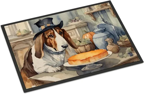 Miniatura 61 de Caroline's Treasures DAC1720MAT Affenpinscher - Tapete de otoño para cocina, con calabazas, 18 x 27 pulgadas, tapete para puerta delantera