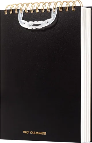 Miniatura 15 de Yoment Steno - Paquete de 3 cuadernos en espiral de 6 x 9 pulgadas, 80 hojas (160 páginas), cuaderno espiral encuadernado en la parte superior