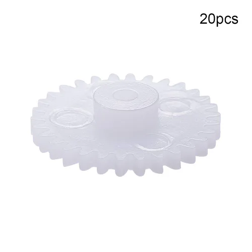 Miniatura 7 de Othmro Engranajes de plástico 38 dientes modelo 382A engranaje de reducción engranajes de gusano de plástico para RC coche robot motor