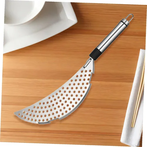 Miniatura 9 de Colador con clip para freír, colador de grasa, colador de acero inoxidable, colador de pasta, separador de grasa, separador de arroz, separador