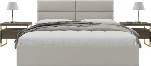 Miniatura 89 de Vänt - Paneles tapizados de cabecera para montar en la pared, diseño Isabelle, 60 x 23 pulgadas, configuración de 4 paneles individuales, Cuero