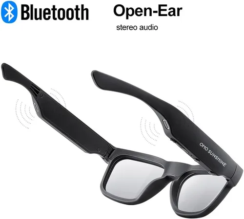 Miniatura 4 de OHO 4K Ultra-Lightweight Smart Glasses, AI Chat & Real-Time Translation, OHO App Supported, Record-While-Charging, UV400 Lens