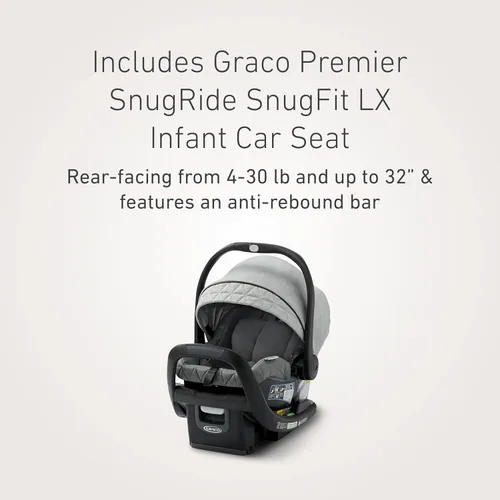 Miniatura 6 de Graco® - Sistema de transporte 3 en 1 Premier Modes™ Nest - Midtown