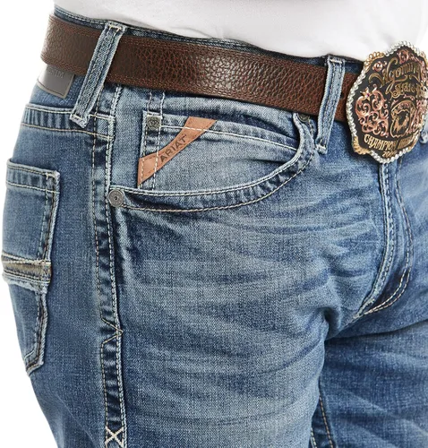 Miniatura 3 de Ariat Jeans M2 con corte de bota relajado para hombre, Baylor