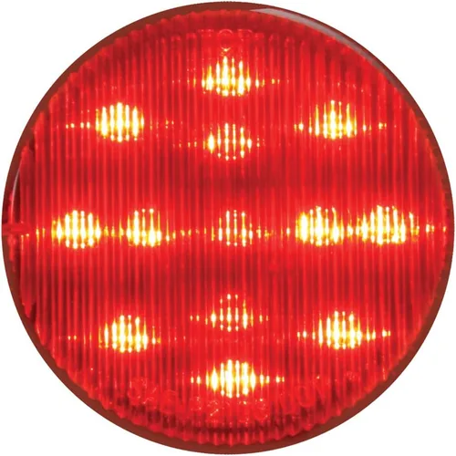 GG Grand General 79311 - Luz de marcador sellada con 13 LED de flota de 2,5 pulgadas, color rojo y rojo