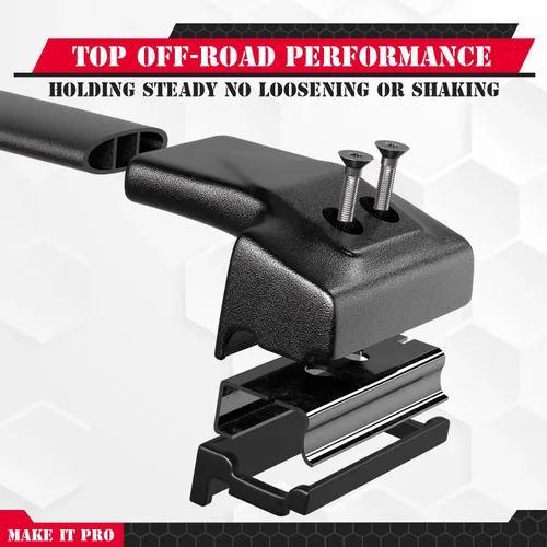 Miniatura 4 de KitsPro Barras transversales para portaequipajes de techo de 260 libras para Jeep Grand Cherokee 2011-2021