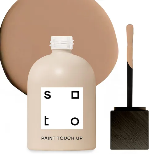 Miniatura 17 de soto Pintura de Retoque Rosa, Multi-Superficie, Acabado Mate (No. 31 Yeso Marroquí) — 10 Mililitros de Reparación de Arañazos para Muebles, Paredes