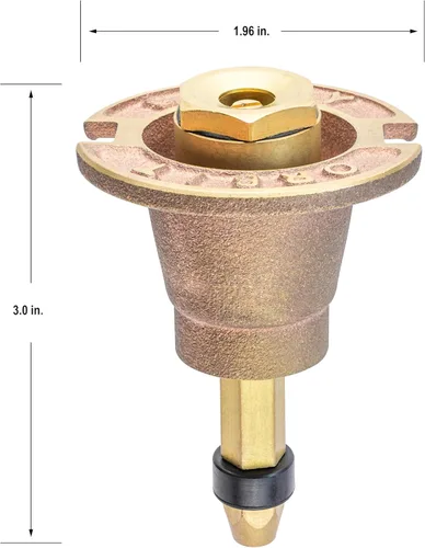Miniatura 2 de Orbit 54070 - Paquete de 3 aspersor de latón con boquilla rociadora de patrón completo