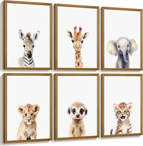 Miniatura 12 de Joocrise Juego de Arte de Pared de Camiones para Niños Set de 6 Decoración de Pared en Lienzo de Vehículos Camiones Arte de Pared de Construcción