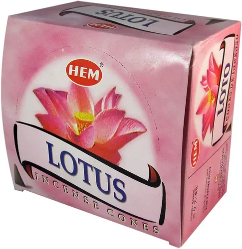 Miniatura 3 de Conos de Incienso de Loto y Paquete de Quemador de Cono de Incienso Insence Insense Dobladillo de Incienso Lotus