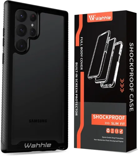 Miniatura 7 de Funda compatible con Samsung Galaxy S22 Ultra, protector de pantalla integrado de cuerpo completo, a prueba de golpes, ajuste delgado, funda